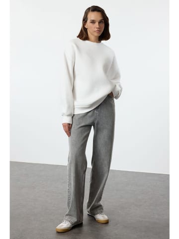 trendyol Bluza w kolorze białym