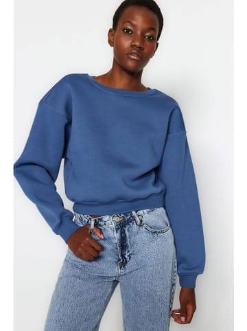 trendyol Bluza w kolorze niebieskim