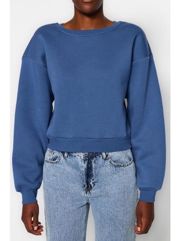 trendyol Bluza w kolorze niebieskim