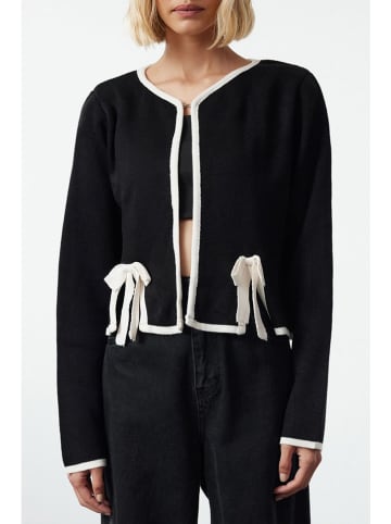 trendyol Vest zwart/crème