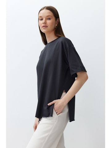 trendyol Koszulka w kolorze czarnym