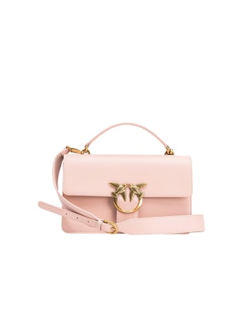 Pinko Leren handtas lichtroze - (B)27 x (H)17 x (D)9 cm
