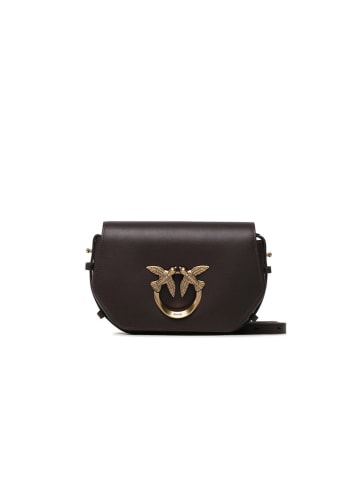 Pinko Leren schoudertas zwart - (B)22 x (H)14 x (D)7 cm