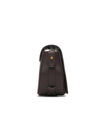 Pinko Leren schoudertas zwart - (B)22 x (H)14 x (D)7 cm