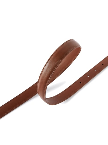 Pinko Leren riem lichtbruin