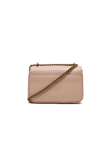 Pinko Leren schoudertas beige - (B)20 x (H)14 x (D)6 cm
