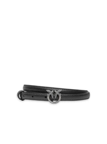 Pinko Leren riem zwart