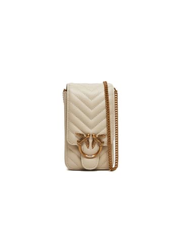 Pinko Leren schoudertas beige - (B)10 x (H)19 x (D)6 cm