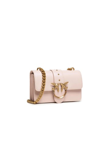Pinko Leder-Umhängetasche in Rosa - (B)21 x (H)13 x (T)6 cm
