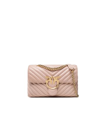 Pinko Leder-Umhängetasche in Rosa - (B)26 x (H)16 x (T)8 cm