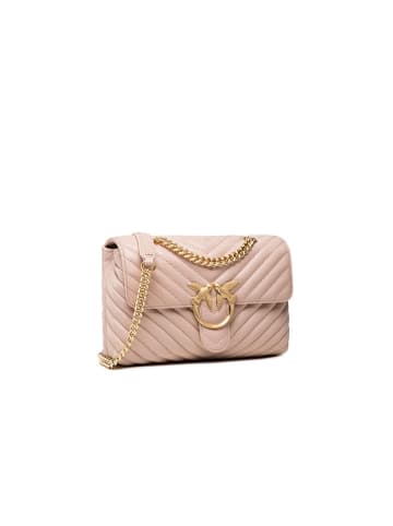 Pinko Leder-Umhängetasche in Rosa - (B)26 x (H)16 x (T)8 cm