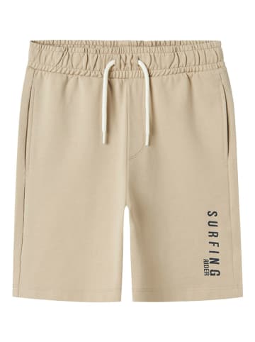 name it Sweatshorts "Henlo" in Beige