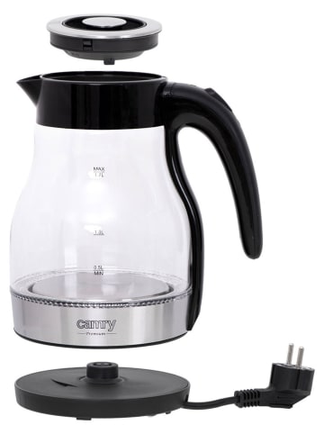 Adler Wasserkocher "CR 1300" in Schwarz - 1,7 l