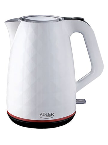 Adler Wasserkocher "AD 1277" in Weiß - 1,7 l