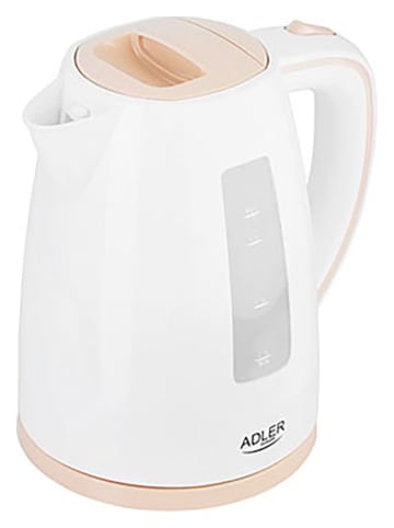 Adler Czajnik elektryczny "AD 1264" w kolorze białym - 1,7 l