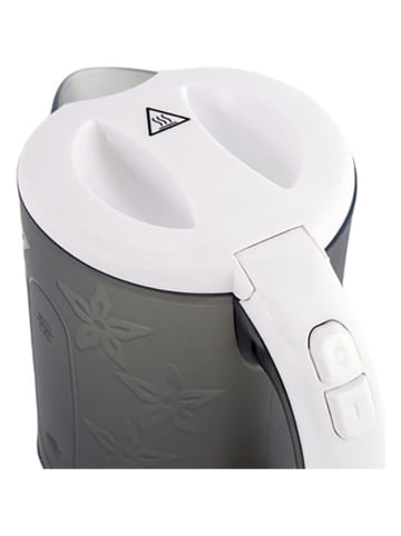 Adler Reise-Wasserkocher "AD 1268" in Grau/ Weiß - 600 ml