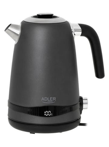 Adler Czajnik elektryczny "AD 1295" w kolorze szarym - 1,7 l