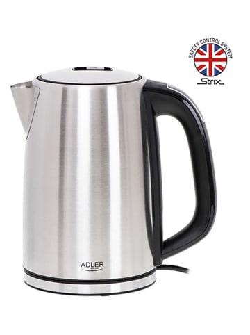 Adler Wasserkocher "AD 1340" in Silber - 1,7 l