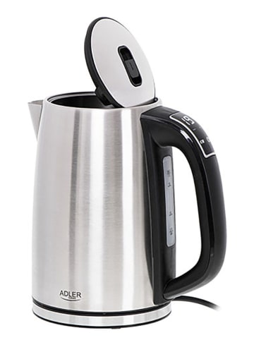 Adler Wasserkocher "AD 1340" in Silber - 1,7 l