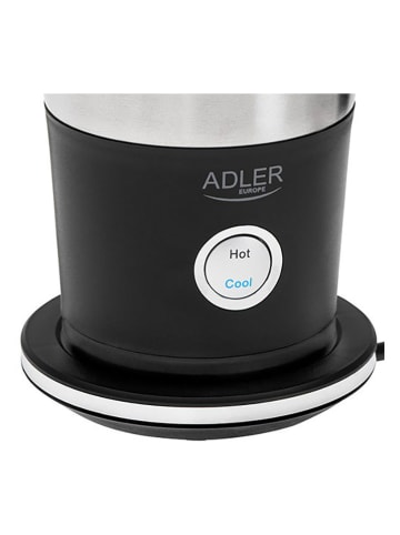Adler Milchaufschäumer "AD 4497" in Schwarz/ Silber - 300 ml