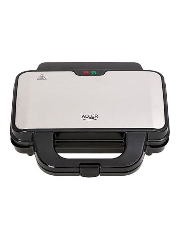 Adler Tostiapparaat "AD 3043" zilverkleurig/zwart
