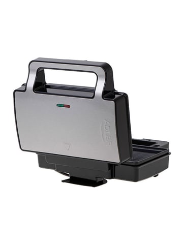 Adler Tostiapparaat "AD 3073" zilverkleurig/zwart