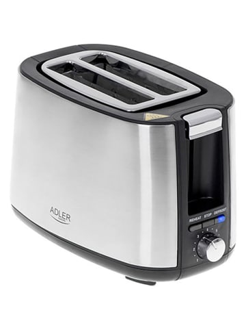 Adler Toaster "AD 3214" zilverkleurig