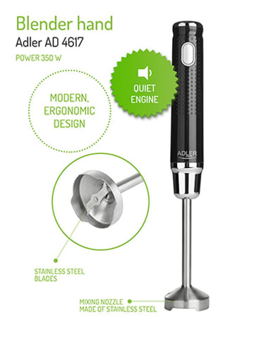 Adler Staafmixer "AD 4617" zwart