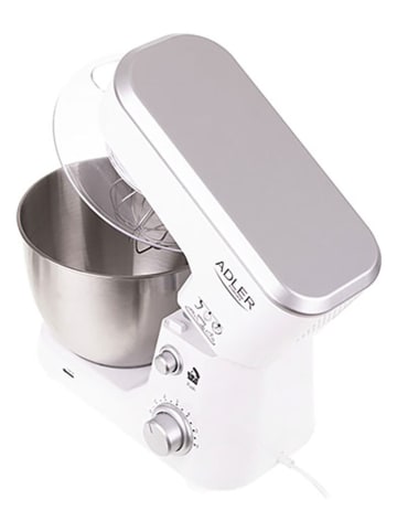 Adler Robot kuchenny "AD 4216" w kolorze srebrno-białym - 4 l