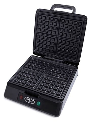 Adler Gofrownica "AD 3036" w kolorze srebrnym