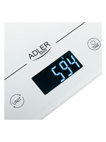 Adler Küchenwaage "AD 3170" in Weiß - 15 kg