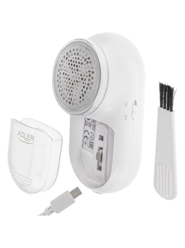 Adler Akku-Fusselentferner "AD 9621" in Weiß