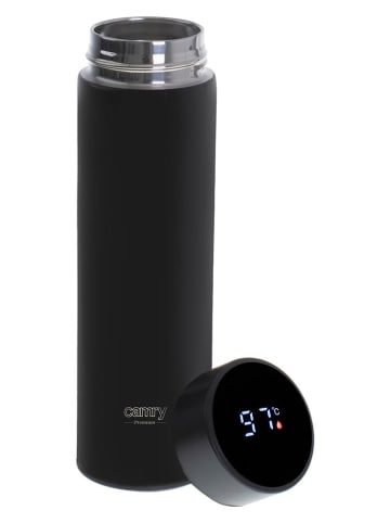 camry Isolierfalsche "CR 4507" in Schwarz - 473 ml