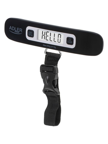 Adler Europe Kofferweegschaal "AD 8190" wit