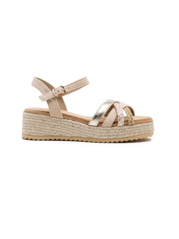 Foreverfolie Sandaletten in Beige