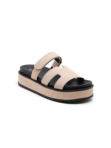 Foreverfolie Pantoletten in Beige
