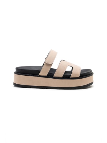 Foreverfolie Pantoletten in Beige