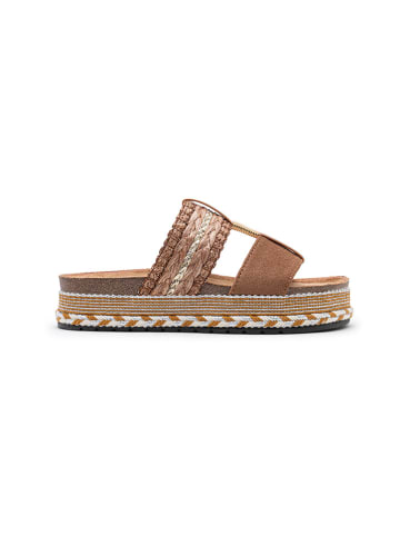 Foreverfolie Slippers lichtbruin