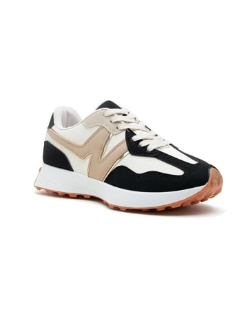 Foreverfolie Sneakers in Schwarz/ Khaki