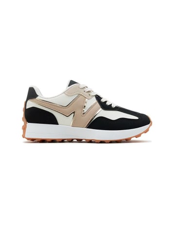 Foreverfolie Sneakers in Schwarz/ Khaki