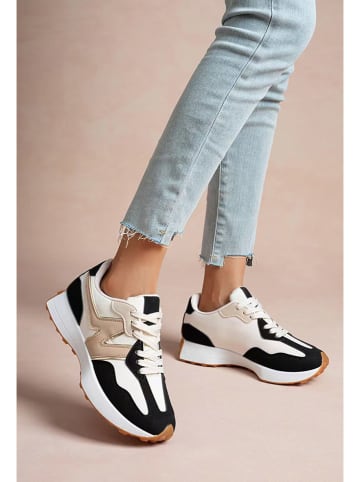 Foreverfolie Sneakers in Schwarz/ Khaki