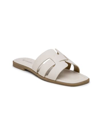 Foreverfolie Pantoletten in Creme