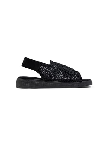 Foreverfolie Sandalen in Schwarz