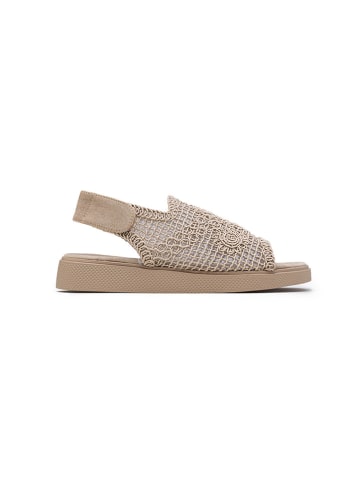 Foreverfolie Sandalen in Beige