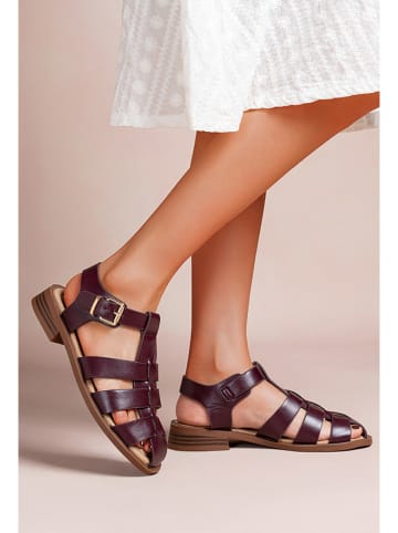 Foreverfolie Enkelsandalen paars