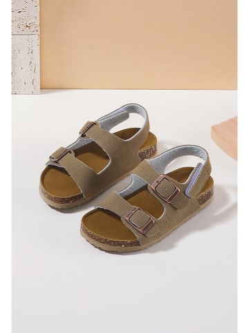 Rock & Joy Sandalen in Khaki