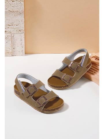 Rock & Joy Sandalen in Khaki