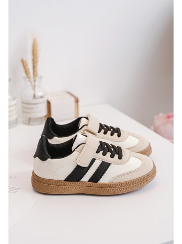 Rock & Joy Sneakers beige/zwart