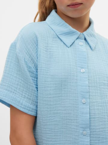 Vero Moda Girl Hemd "Natali" in Hellblau