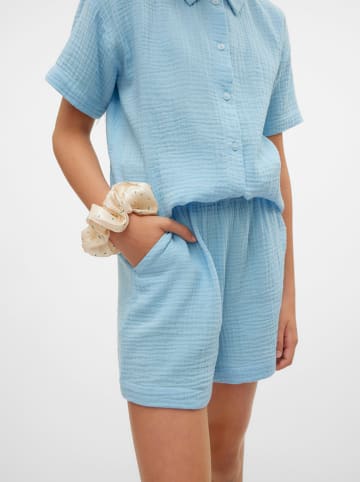 Vero Moda Girl Short "Natali" lichtblauw
